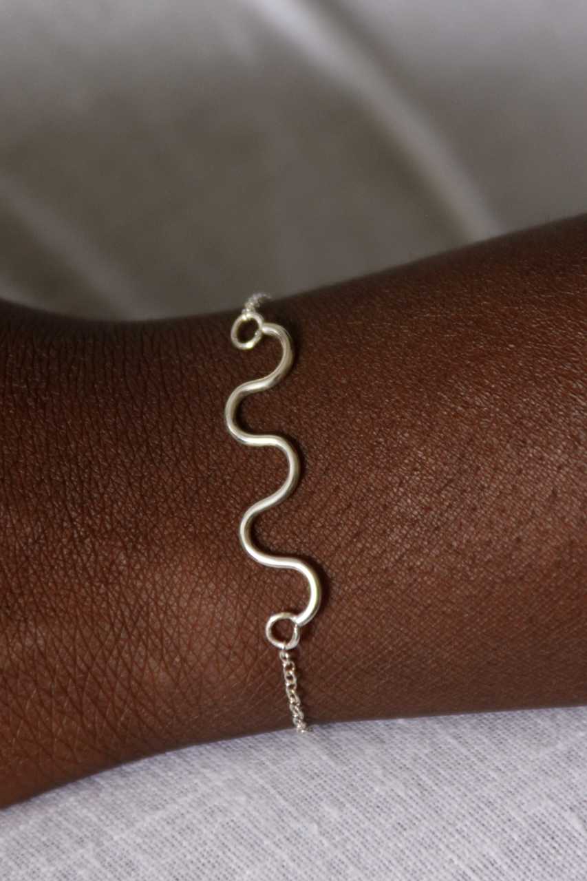 Armband Wiggle | Silbernes Festchen