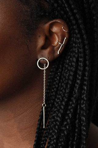 Earcuff Double Dot