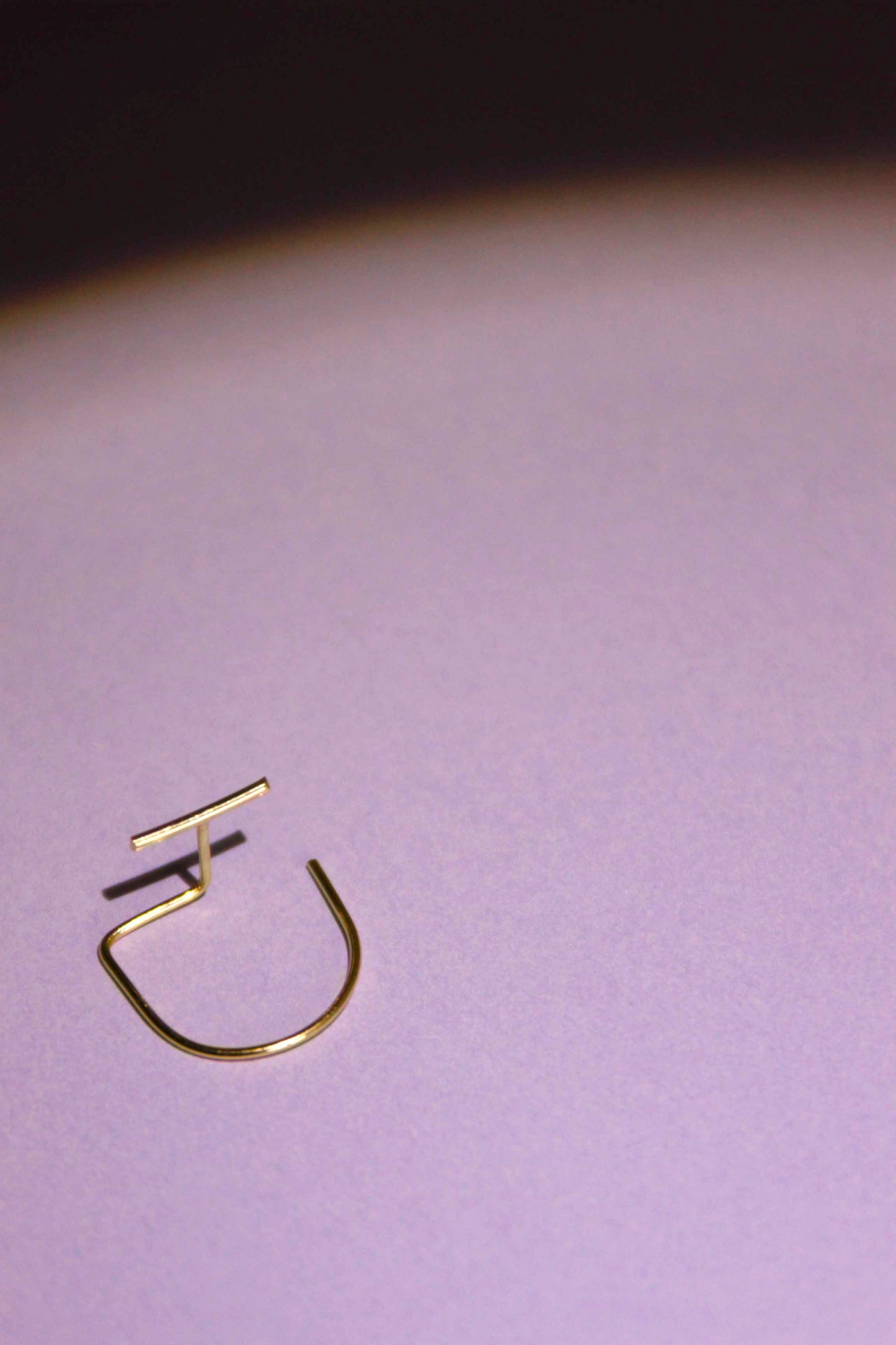 Ohrring Bogen | Handgemachter Bestseller mit coolem Twist!