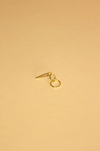Ohrring Roundies Small | Connected Gold