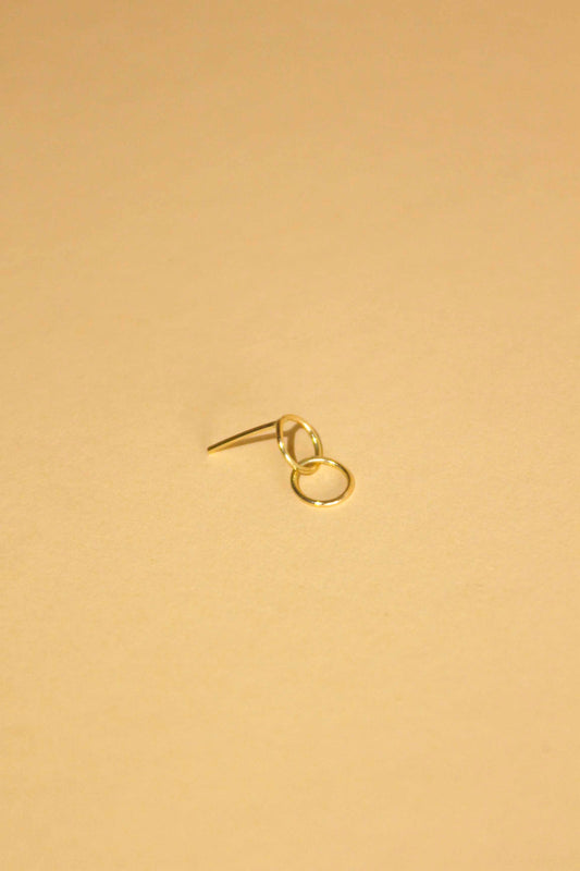 Ohrring Roundies Small | Connected Gold