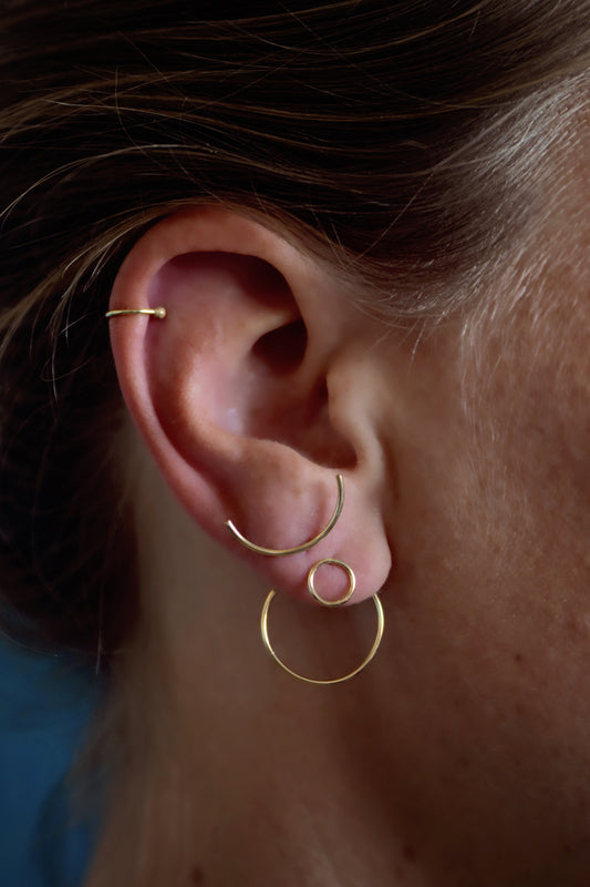 Oorbel Atmos | Met coole twist en handgemaakt