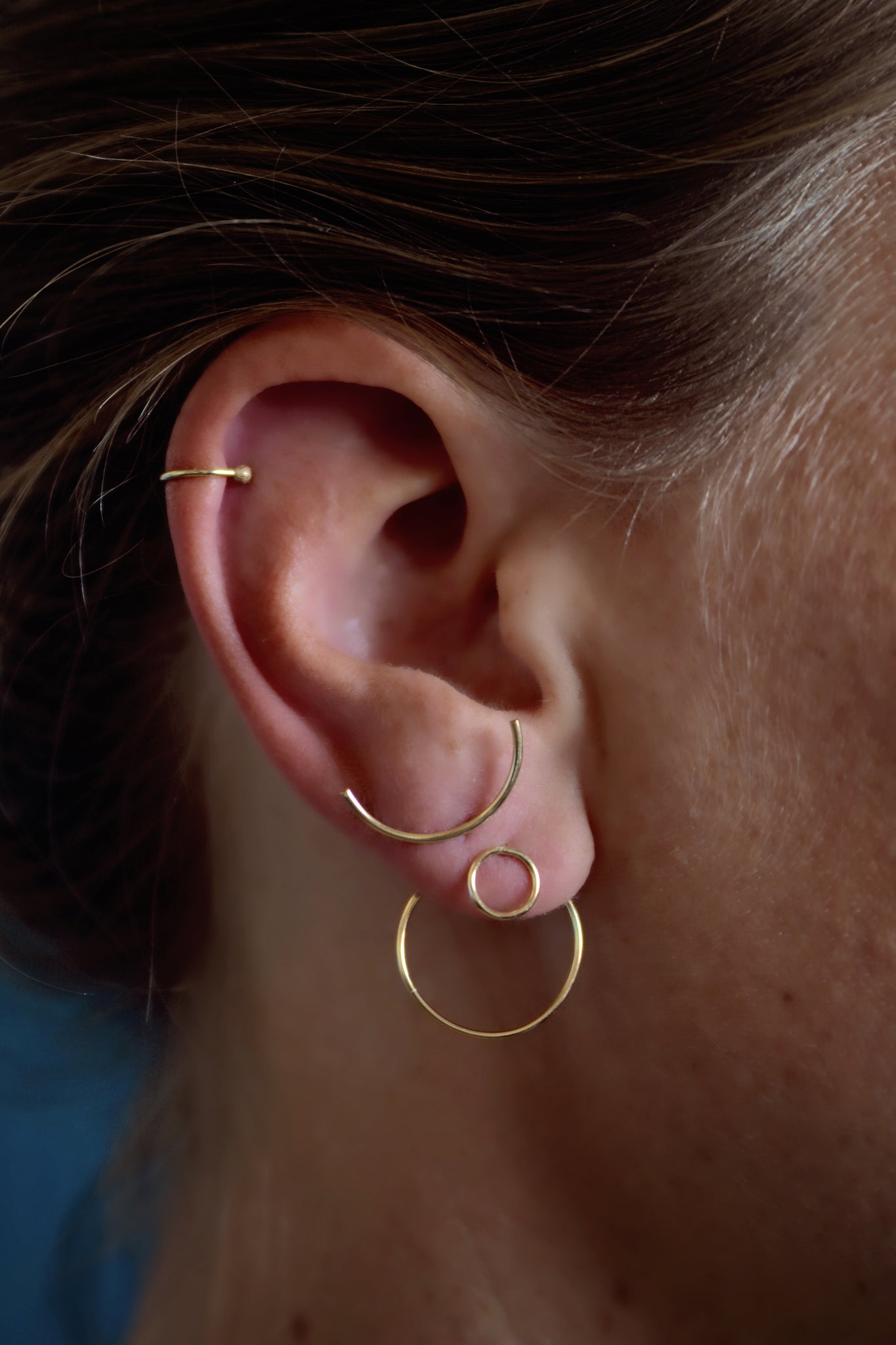 Ohrring Bogen | Handgemachter Bestseller mit coolem Twist!