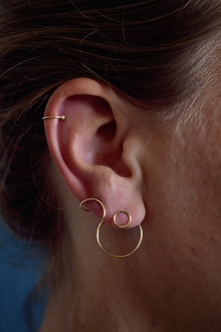 Ohrring Bogen | Handgemachter Bestseller mit coolem Twist!