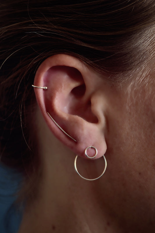Oorbel Atmos | Met coole twist en handgemaakt
