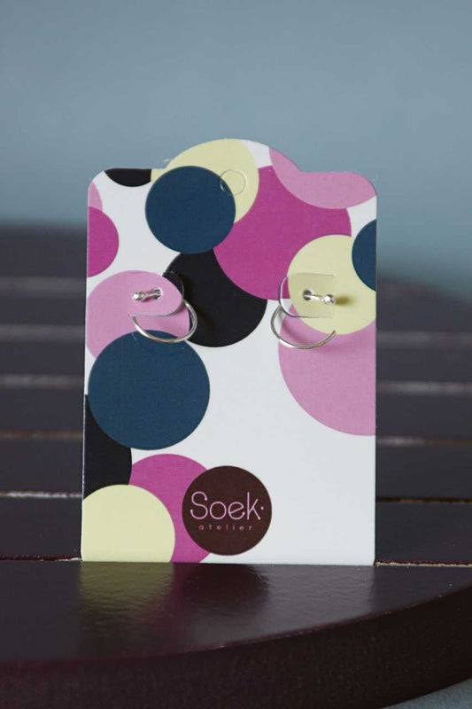 Setje Oorbel Clear Small | Catchy Clear