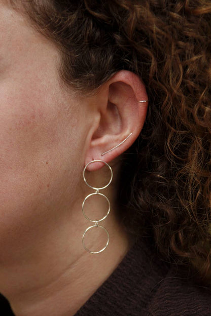 Ohrring Bogen | Handgemachter Bestseller mit coolem Twist!