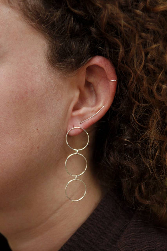 Ohrring Bogen | Handgemachter Bestseller mit coolem Twist!