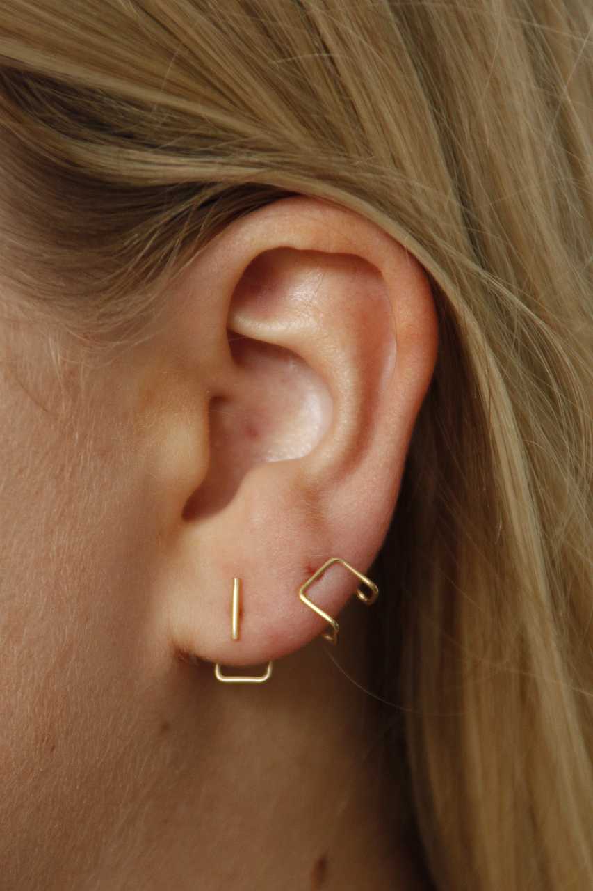 Earring Square Small | Modern and sleek design