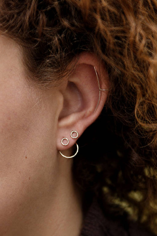 Ohrring Bogen | Handgemachter Bestseller mit coolem Twist!