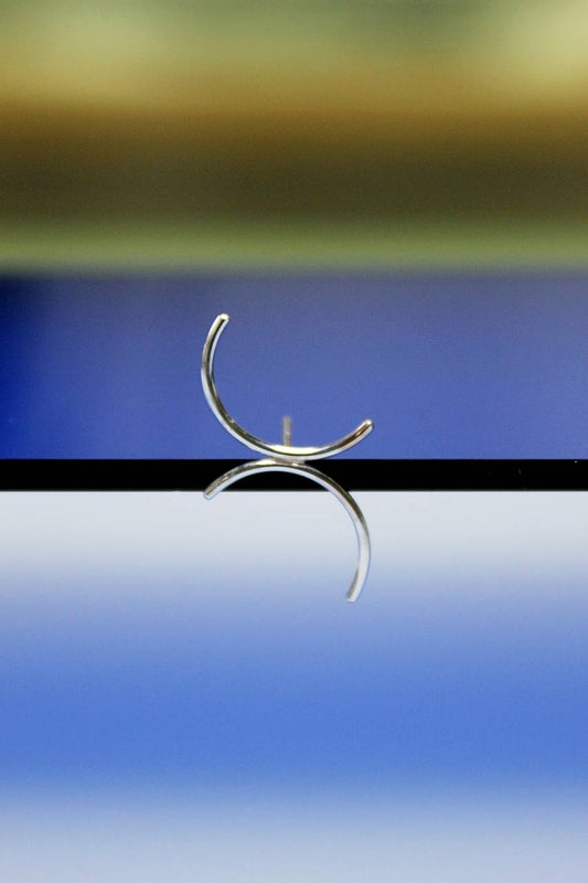 Ohrring Bogen | Handgemachter Bestseller mit coolem Twist!