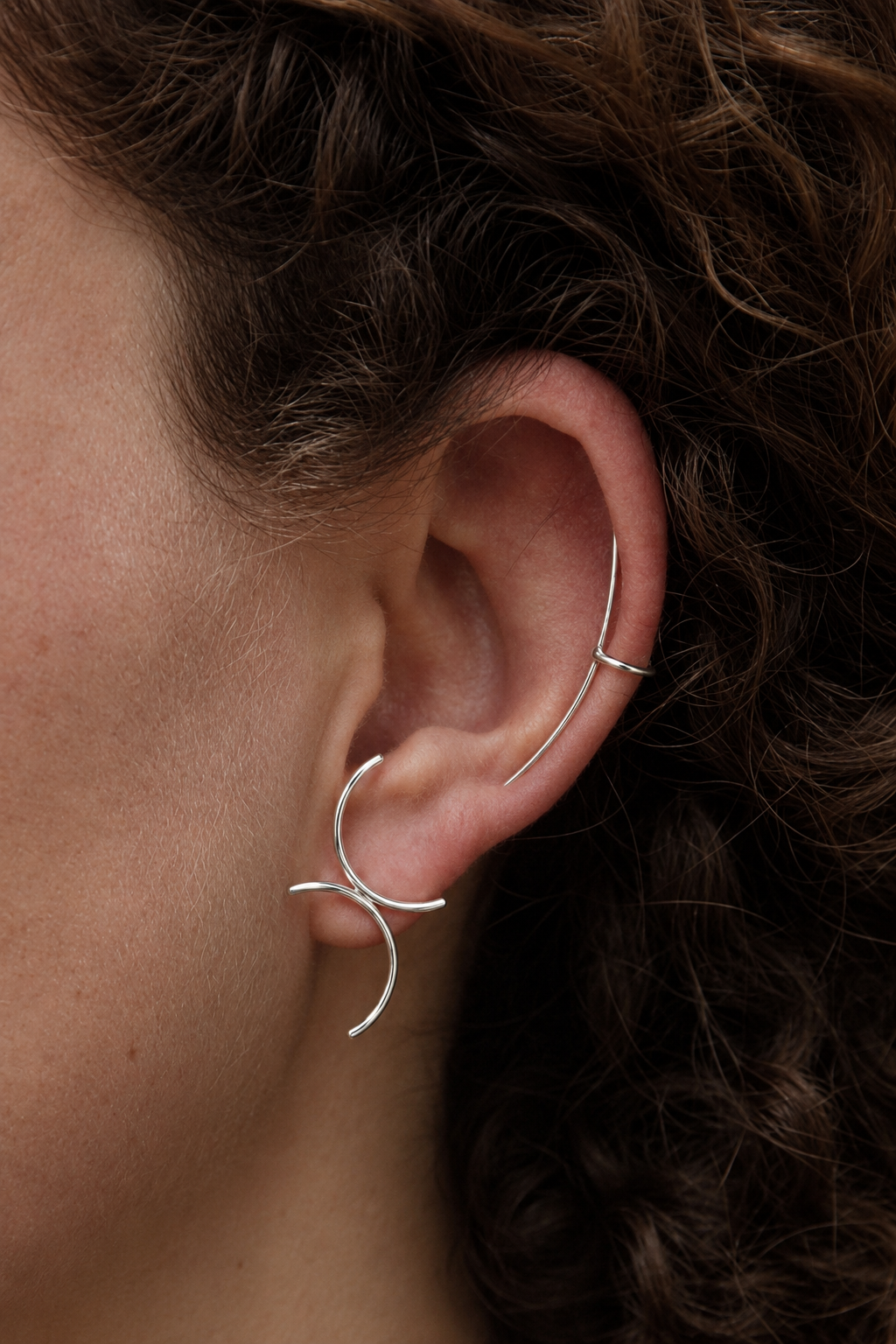 Ohrring Bogen | Handgemachter Bestseller mit coolem Twist!