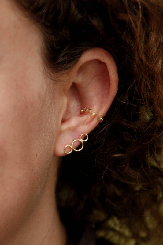 Ohrring Bogen | Handgemachter Bestseller mit coolem Twist!
