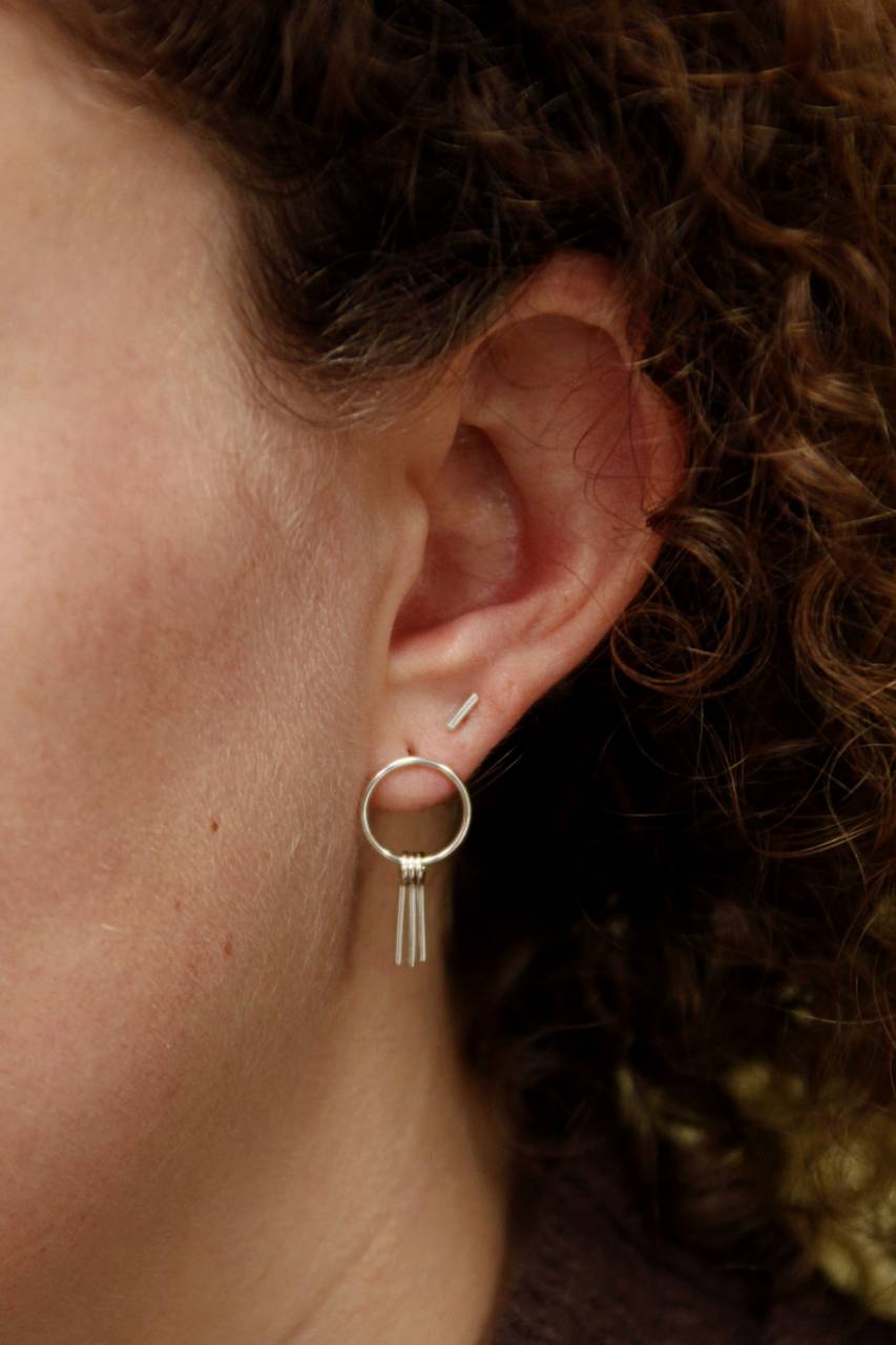Ohrring Bogen | Handgemachter Bestseller mit coolem Twist!