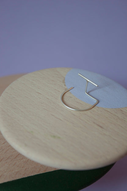 Oorbel Arc | Handgemaakte bestseller met coole twist!