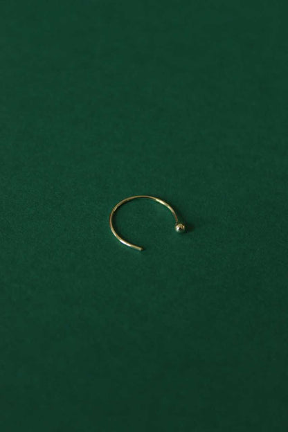 Ohrring klar klein | Eingängig klar