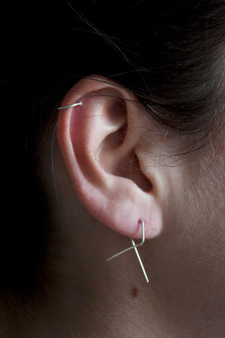 Earcuff Clear Mini | Subtiele oorklem