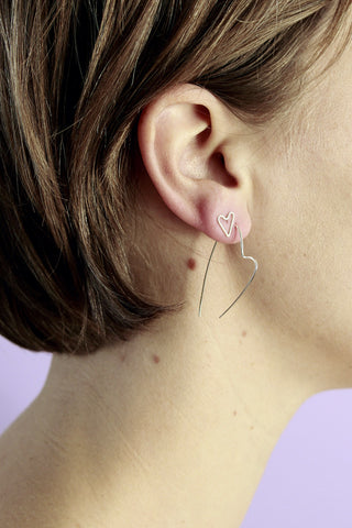 Earring Love Small | celebrate love