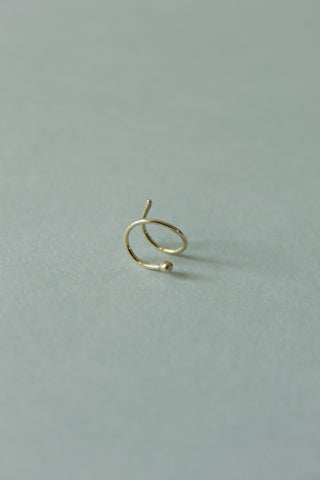 Earring Swirl | Refined twist