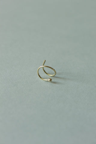 Earring Swirl | Refined twist