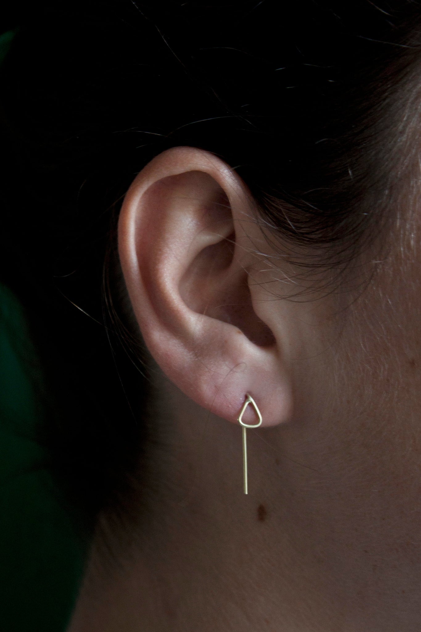 Earring Triangle Small | Nice and small