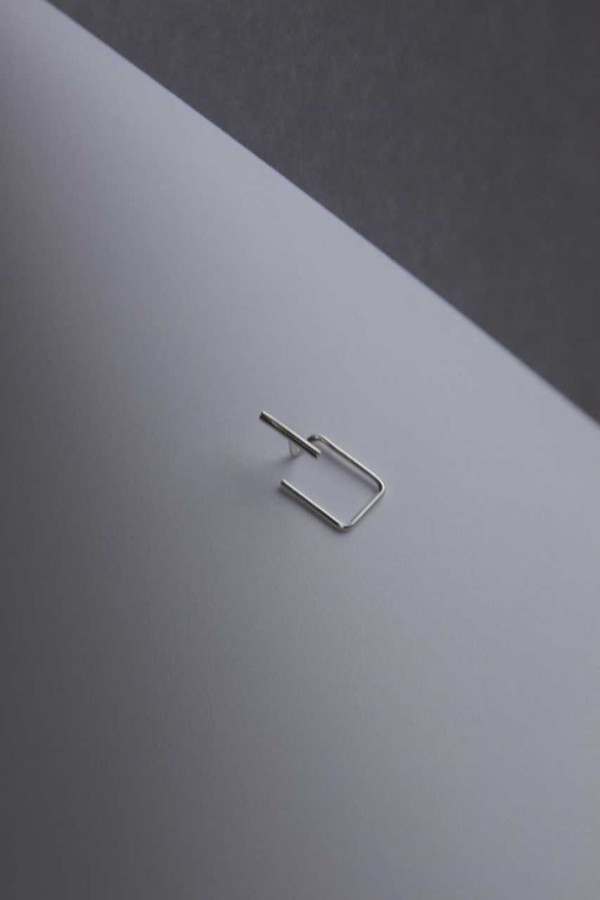 Ohrring quadratisch klein | Modernes und elegantes Design