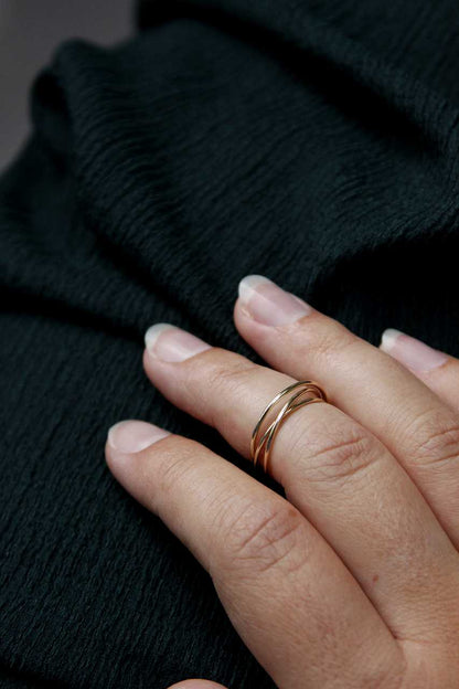 Ring Triple | Triple golden party
