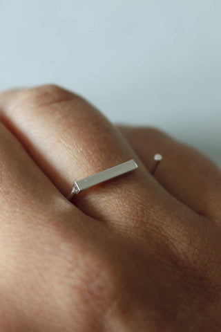 Ring Open Stripe | Tijdloos design